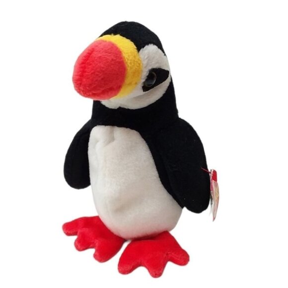 Ty Other - Ty Beanie Babies Puffer Penguin Plush Stuffed Toy